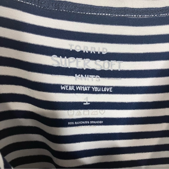 Torrid super soft knits babydoll tank top size 1 - Picture 6 of 8